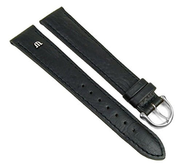 MAURICE LACROIX Uhrenarmband Büffelkalb Leder Band schwarz 20901S, Stegbreite:19mm im Sale